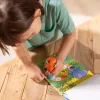 Melissa & Doug Sticker WOW! 24 lappušu aktivitāšu bloks un uzlīmju zīmogs, 300 uzlīmes, mākslas un rokdarbu fidget rotaļlieta, kolekcionējams tēls – Tīģeris - FSC sertificēts