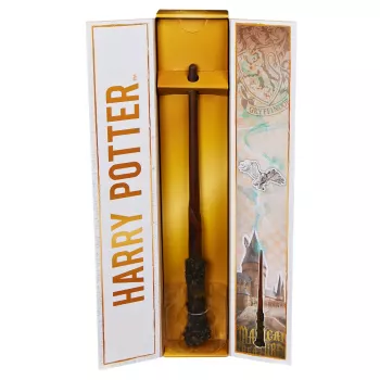 Wizarding World Harry Potter, 12 collu burvju nūjiņa ar statīvu un metāla ikonu, kolekcionējama, Maģiskās radības