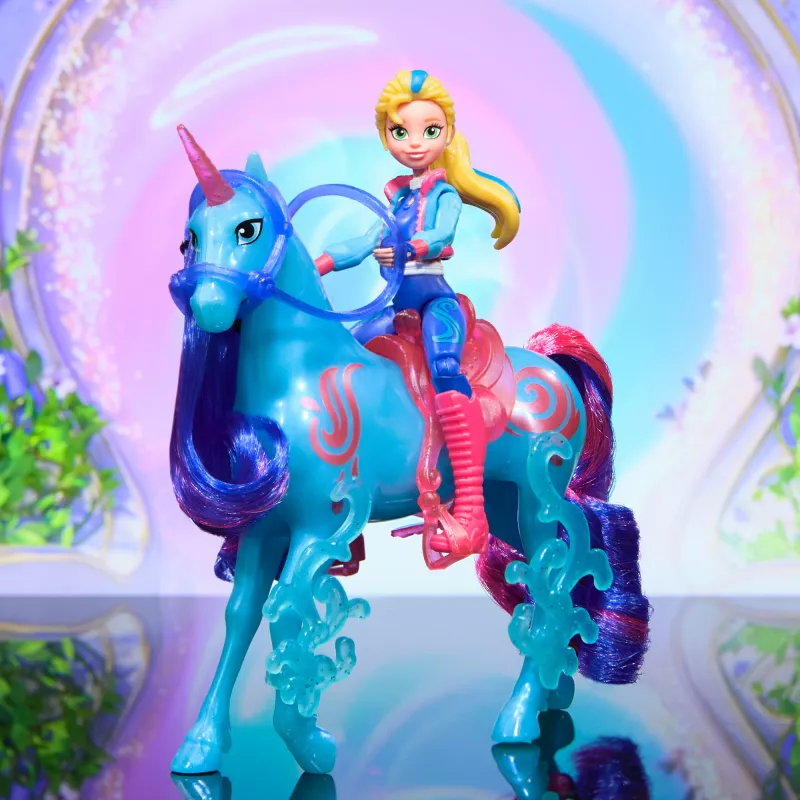 Spin Master Unicorn Academy Isabel lelle ar īstām krēpēm un asti un suku