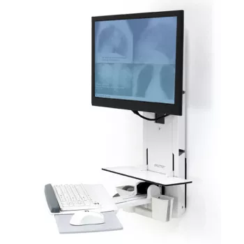 ERGOTRON Styleview Sēdus-stāvus Vertikālais Pacēlājs Pacientu Istabai (balts)