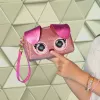 Purse Pets Keepin’ It Clutch Dazzling Diva Kucēns – Rotaļlietu rokassomiņa ar mirdzošām acīm, bērniem no 4 gadiem