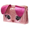 Purse Pets Keepin’ It Clutch Dazzling Diva Kucēns – Rotaļlietu rokassomiņa ar mirdzošām acīm, bērniem no 4 gadiem
