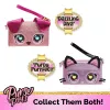 Purse Pets Keepin’ It Clutch Dazzling Diva Kucēns – Rotaļlietu rokassomiņa ar mirdzošām acīm, bērniem no 4 gadiem
