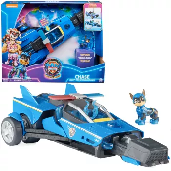 PAW Patrol Chase Mighty Transforming Cruiser policijas auto ar gaismām un skaņām