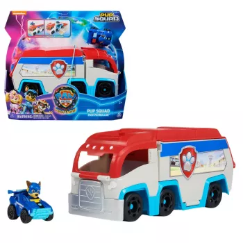 PAW Patrol The Mighty Movie Pup Squad Patroller rotaļu auto komplekts