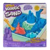 Kinetic Sand Smilšu Kastes Komplekts, 1lb Zilas Formējamas Smiltis, 4 Instrumenti un Veidnes, Uzglabāšana, Sensorā Rotaļlieta Bērniem no 3 Gadiem