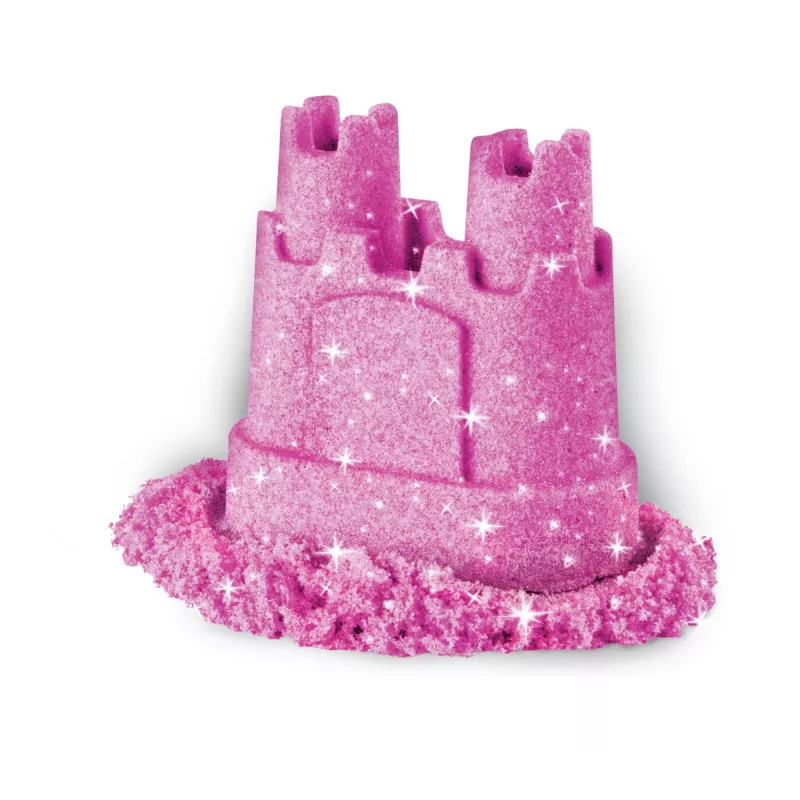 Kinetic Sand Shimmer 3 komplekts ar veidnēm, 12 oz, bērnu kinētiskās smiltis