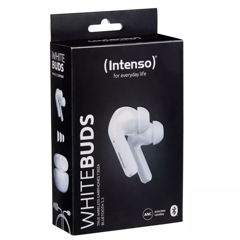 Intenso White Buds T302A bezvadu austiņas