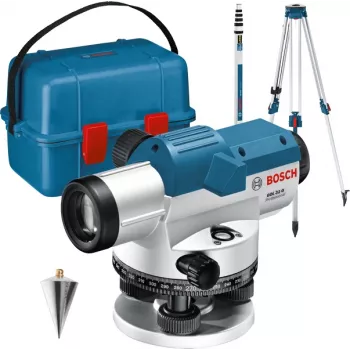 Optiskais līmeņrādis Bosch GOL 32 G Professional — 400 gon, ar statīvu