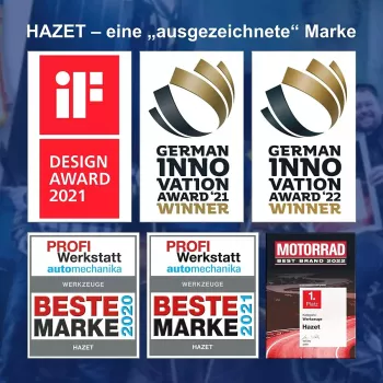 Komplekts Hazet 2200SC-31 — 73 daļas, ligzdas un uzgaļi