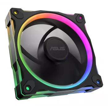 Datorsistēmas ventilators ASUS Prime MR120 ARGB Reverse Melns 12 cm Slīdgultnis