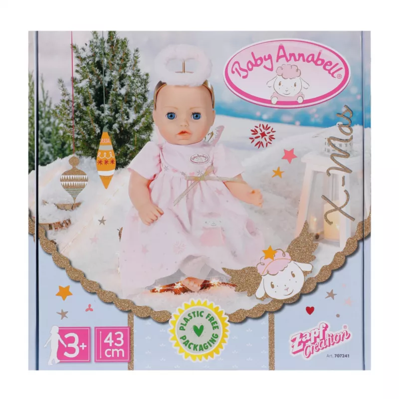 Drēbju komplekts lellei Zapf Creation Baby Annabell Season X-Mas Outfit 43cm
