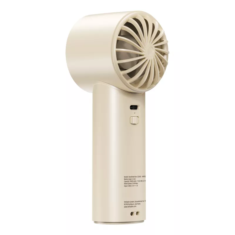 Verbatim Cool’n’Go IceTouch Rokas Ventilators Balts/Sudrabs