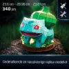 Spin Master 4D Build Pokémon Bulbasaur 3D modeļu komplekts 6075062, 12+ gadi