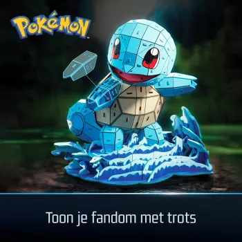 4D Build Pokémon Squirtle 3D modelēšanas komplekts, 180 detaļas, no 12 gadiem