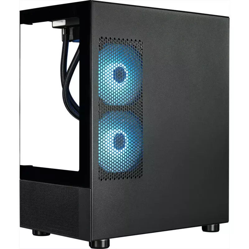 Galda spēļu dators THERMALTAKE FTW A-Line LCS 5060 melns/caurspīdīgs ar Windows 11 Pro