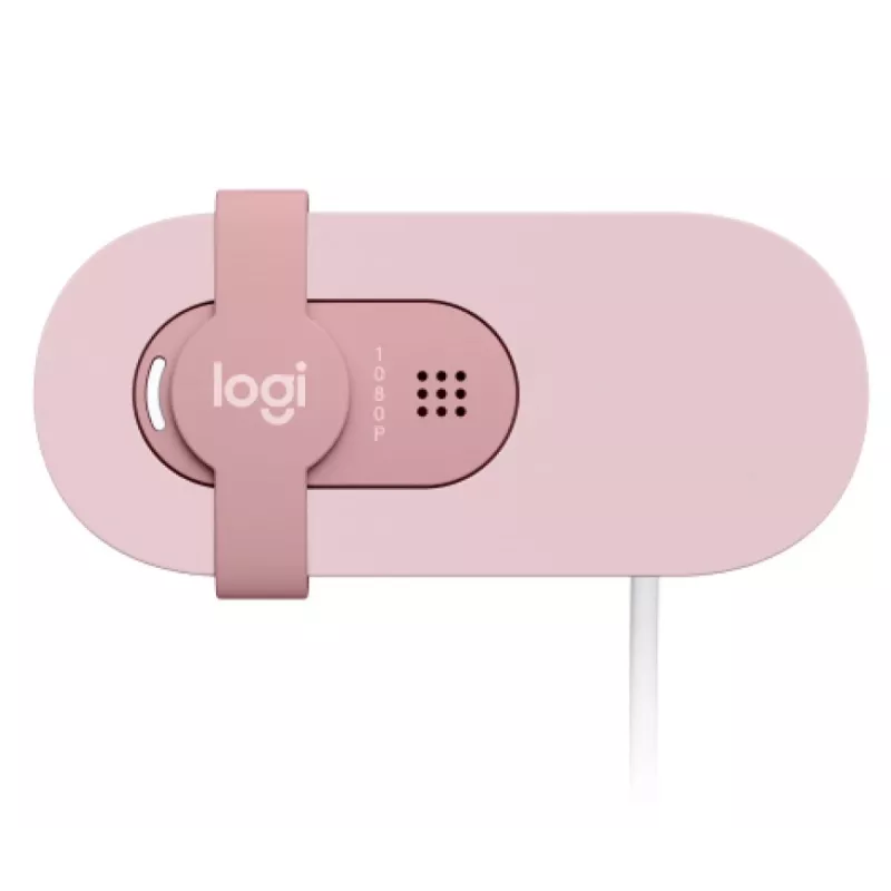 LOGITECH Brio 100 Full HD tīmekļa kamera Roza