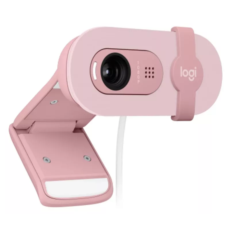 LOGITECH Brio 100 Full HD tīmekļa kamera Roza