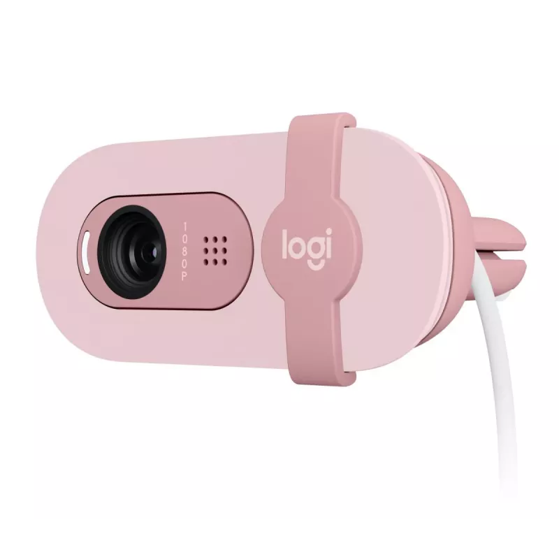 LOGITECH Brio 100 Full HD tīmekļa kamera Roza