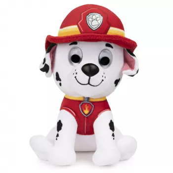 GUND PAW Patrol Marshall ugunsdzēsēja formas mīkstā rotaļlieta, 15 cm