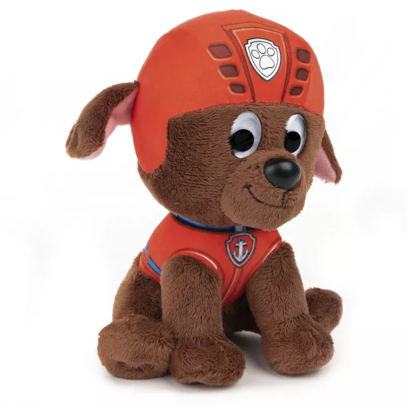 PAW Patrol GUND Oficiālais Zuma Ūdensglābšanas Uniformā Mīkstā Rotaļlieta, 15 cm