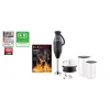 ESGE M 200 BBQ 10 L rokas blenderis 200 W Melns, Hroms