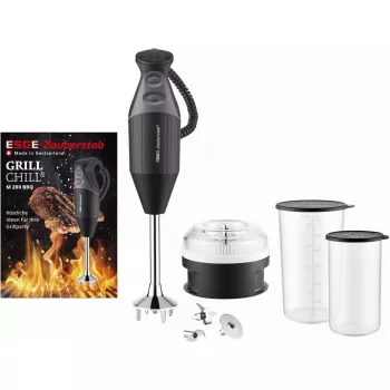 ESGE M 200 BBQ 10 L rokas blenderis 200 W Melns, Hroms