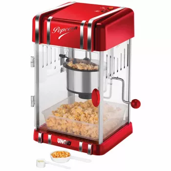 Unold 48535 Popkorna gatavotājs sarkans, sudrabs 300 W
