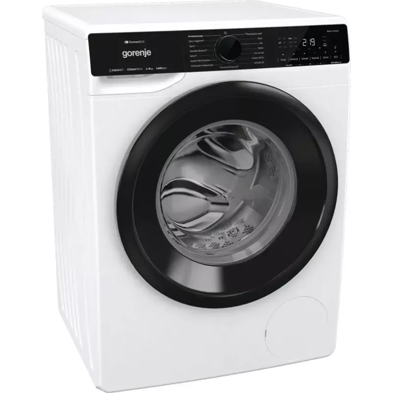 Veļas mazgājamā mašīna Gorenje G600 WPNA94A1TS priekšējā ielāde 9 kg 1300 RPM Balta A