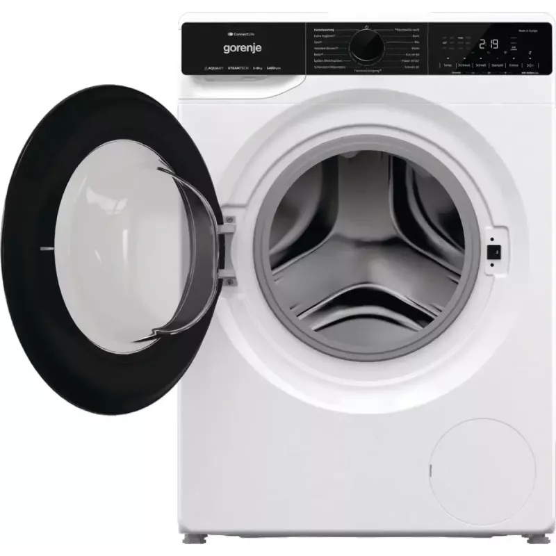 Veļas mazgājamā mašīna Gorenje G600 WPNA94A1TS priekšējā ielāde 9 kg 1300 RPM Balta A