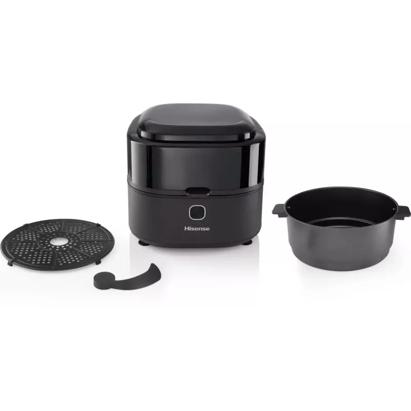 Hisense HAF1350DR Viena 6.7 L Brīvstāvoša 1350 W Karstā gaisa fritētāja Melna