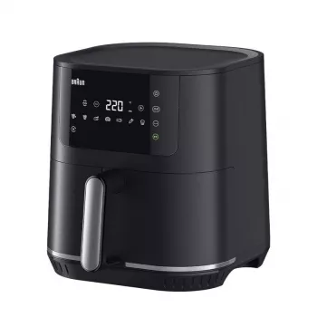 Gaisa fritē Braun Household MultiFry 5 HF5030 — 1700 W, 6,0 L grozs, melns/sudrabs
