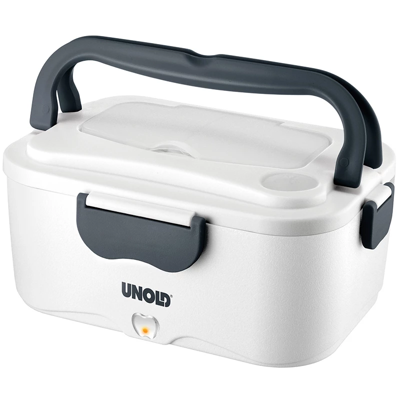 Unold 58850 elektriskā pusdienu kārba 1,5 l, nerūsējošā tērauda tvertne, balta