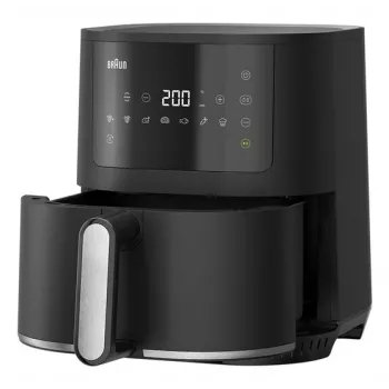 Braun MultiFry 3 viena trauka 4.3 L 1500 W Karstā gaisa fritieris Melns