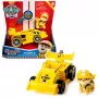 PAW Patrol Ready, Race, Rescue Rubble’s Race & Go Deluxe Transportlīdzeklis ar Skaņām, Bērniem no 3 Gadiem