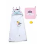 BABY born Peldkomplekts ar kapuci lellei