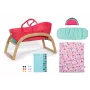 Šūpulītis lellēm zapf creation BABY born 3-in-1 Pinplay — leļļu mēbeles, pārveidojams šūpulītis/gultiņa/nēsāmais
