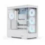 PC korpuss AEROCOOL Geh Midi P500A White — vidējais tornis ATX, balts