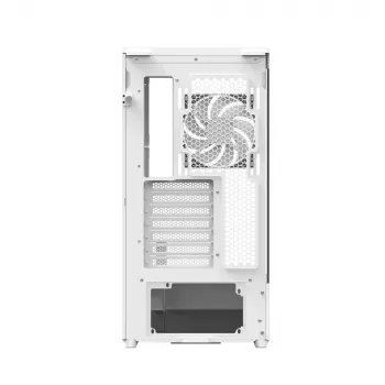 PC korpuss AEROCOOL Geh Midi P500A White — vidējais tornis ATX, balts