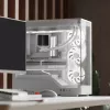 PC korpuss AEROCOOL Geh Midi P500A White — vidējais tornis ATX, balts