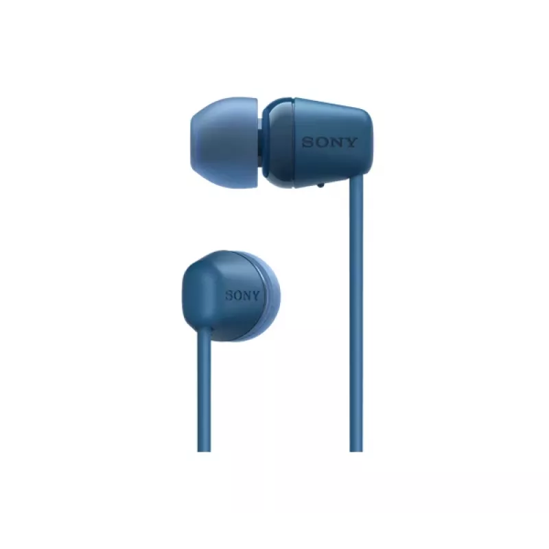 Sony WI-C100 Bezvadu austiņas iekšauss Zvaniem/Mūzikai Bluetooth Zilā krāsā