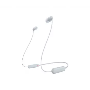 Sony WI-C100 Bezvadu austiņas iebūvējamas Zvaniem/Mūzikai Bluetooth Baltas