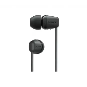 Sony WI-C100 Bezvadu Austiņas Kakla Siksna Iekšauss Zvaniem/Mūzikai Bluetooth Melna