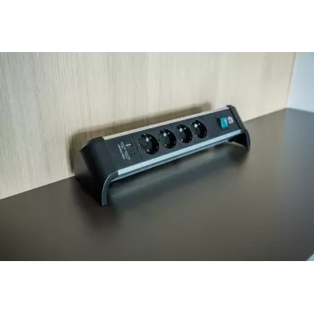 Pagrabezstrādes pagarinātājs Brennenstuhl 1391040420 1.8m 4 AC kontaktligzdas Iekštelpām