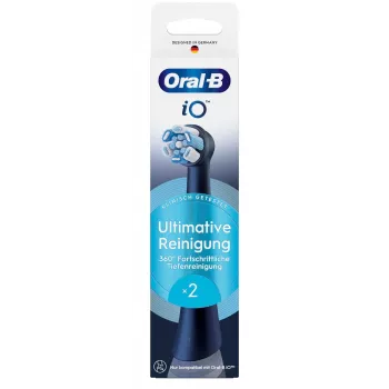 Oral-B iO Ultimate Clean 16262903 suku galviņas 2 gab. Melnas