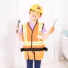 Melissa & Doug Būvstrādnieka lomu spēles kostīmu komplekts (6 daļas)