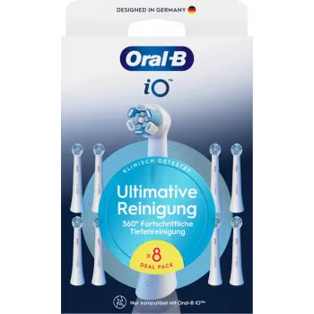 Oral-B zobu birstes galviņa 8 gab. Balta