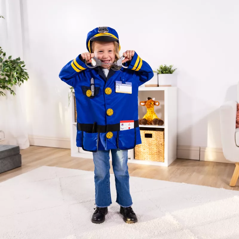 Melissa & Doug MPP RLP Policijas formas tērps bērniem (GML)