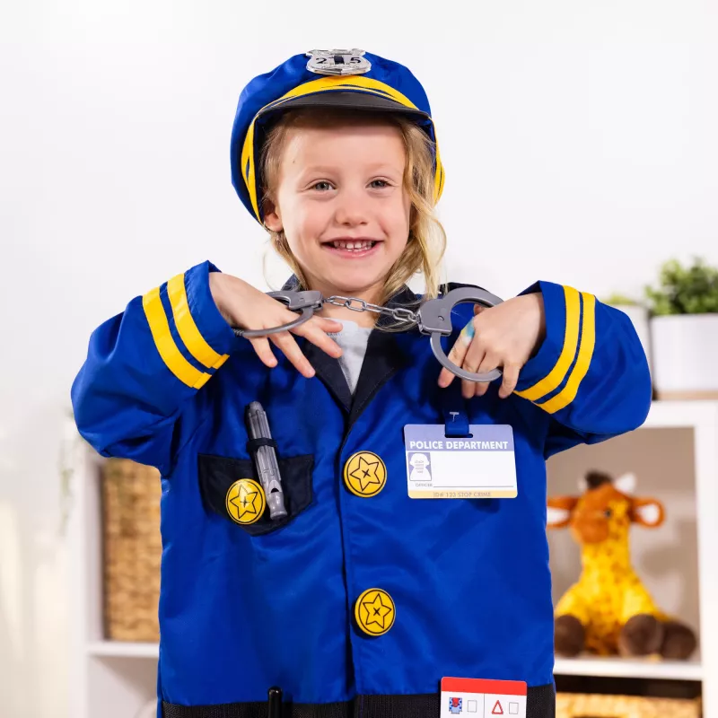 Melissa & Doug MPP RLP Policijas formas tērps bērniem (GML)