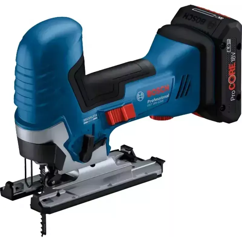 Bosch GST 18V-125 S PROFESSIONAL bezvadu finierzāģis 3500 sitieni/min 1.9 kg